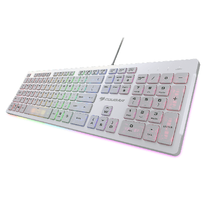 2026/05/1000033647.png Cougar Vantar S White Gaming Keyboard - الصورة 1