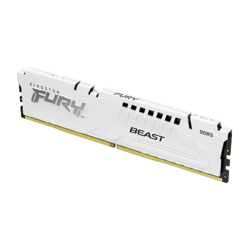 1000083527-removebg-preview Kingston Fury Beast White 32GB DDR5 6000MT/s CL30 NON-RGB Desktop Memory - الصورة 1