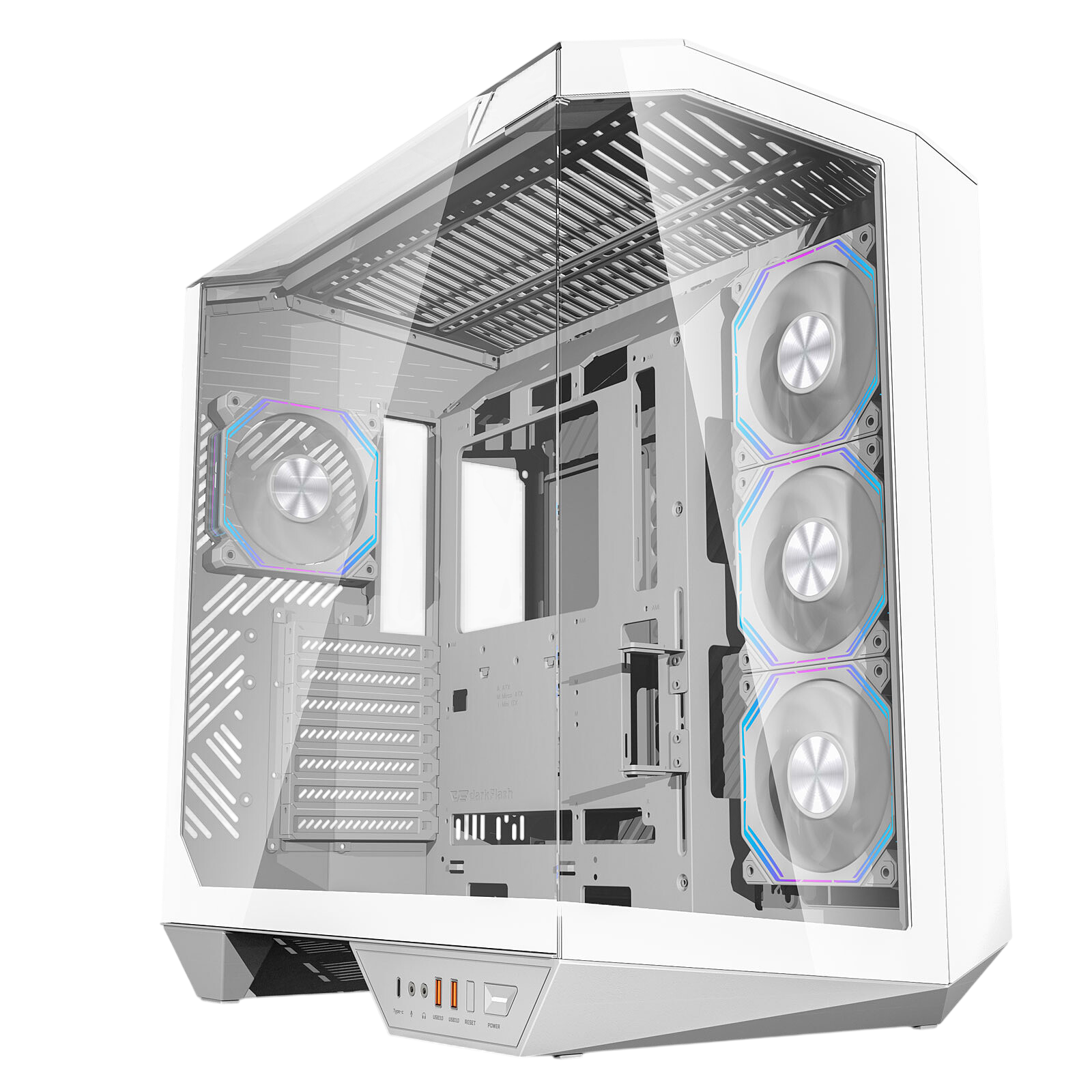 2026/09/1000039603.png Darkflash Dy470 - White - الصورة 1